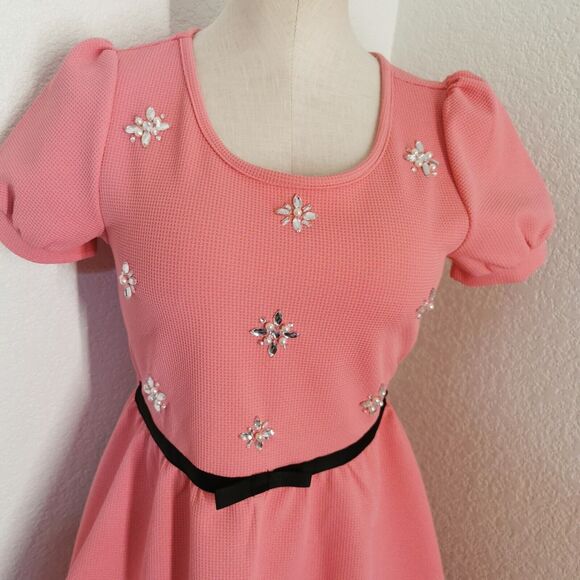 Ma*rs Size Small Pink Dress Japan Kawaii Party Prom Clubwear Evening Cocktail - Picture 7 of 12